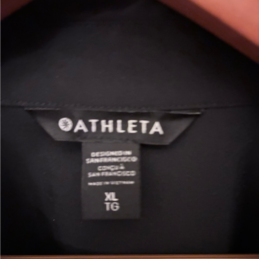 Athleta Black Light Weight Jacket For Women - image 3